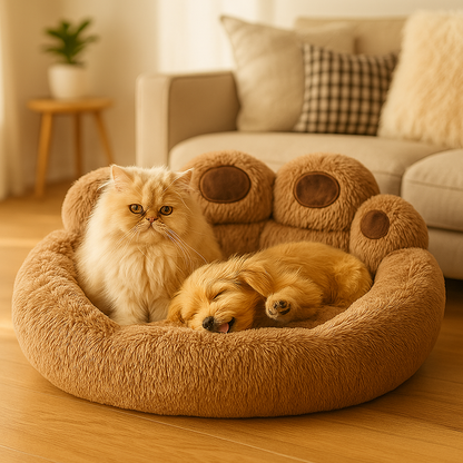 Lit en Peluche Confortable pour Chiens & Chats